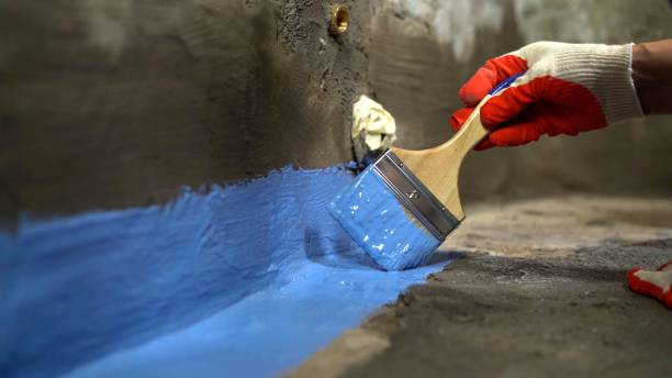 Commercial Basement Waterproofing project at a Chaska, MN business property by SJ Waterproofing Pros